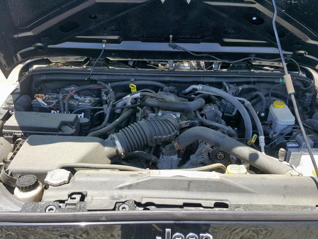 1J4AA2D10BL599252 - 2011 JEEP WRANGLER S შავი ფოტო 7