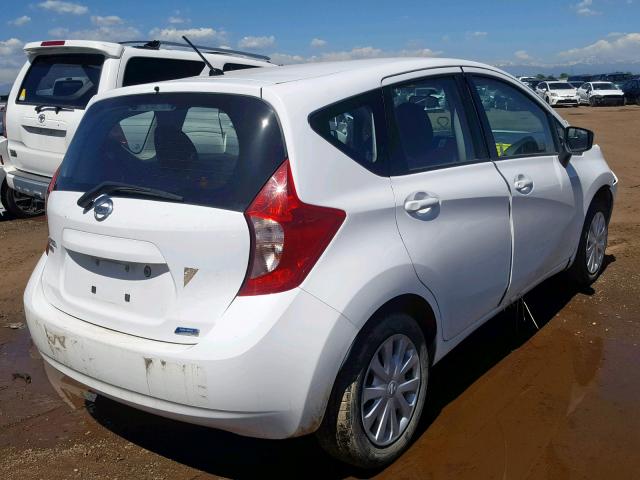 3N1CE2CP9GL368776 - 2016 NISSAN VERSA NOTE WHITE photo 4