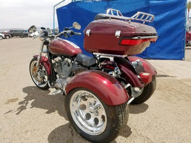 1HD4CR212FC427057 - 2015 HARLEY-DAVIDSON XL883 SUPE BURGUNDY photo 3