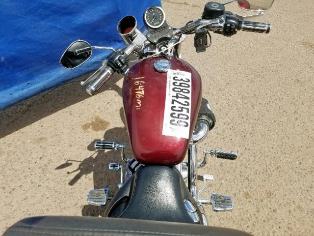 1HD4CR212FC427057 - 2015 HARLEY-DAVIDSON XL883 SUPE BURGUNDY photo 5