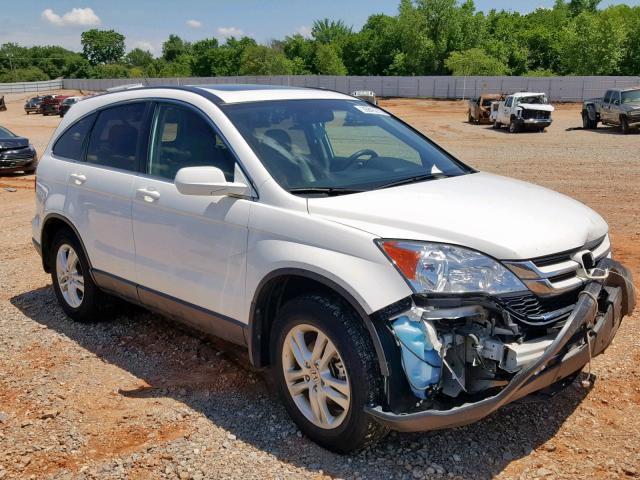 5J6RE3H70BL023995 - 2011 HONDA CR-V EXL WHITE photo 1