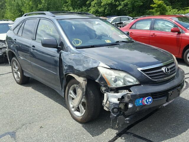 JTJHW31U072012472 - 2007 LEXUS RX 400H GRAY photo 1