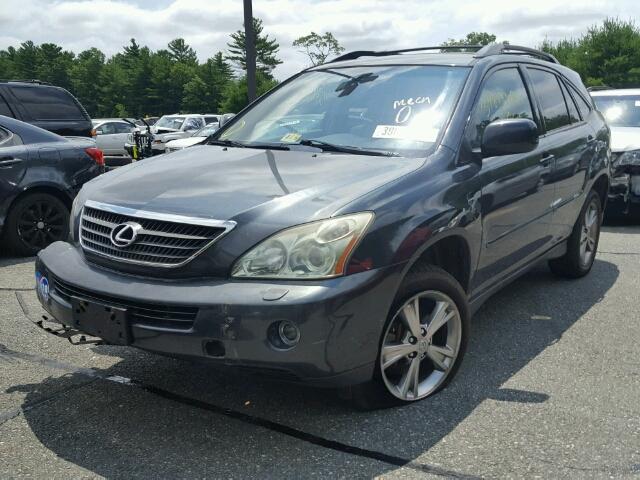 JTJHW31U072012472 - 2007 LEXUS RX 400H GRAY photo 2