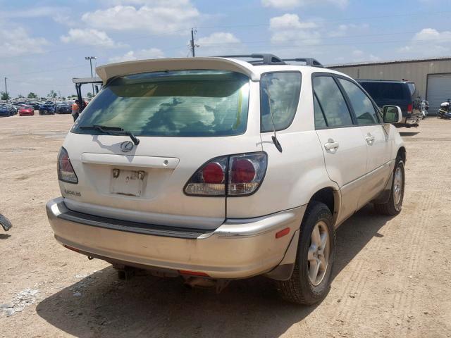 JTJHF10U420252229 - 2002 LEXUS RX 300 WHITE photo 4