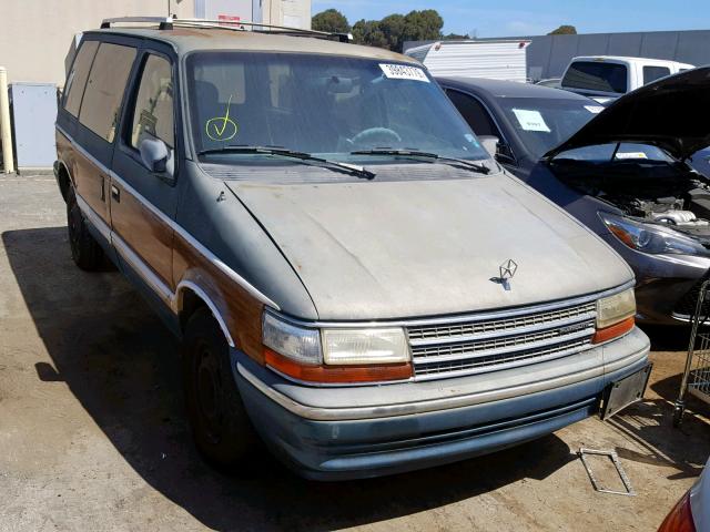 2P4GH55R2MR233445 - 1991 PLYMOUTH VOYAGER LE GRAY photo 1