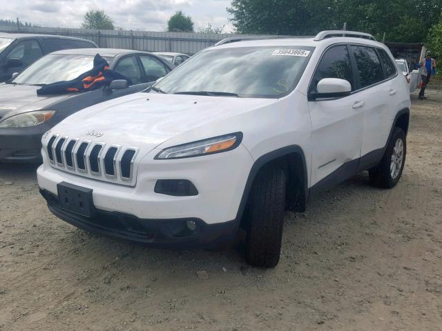 1C4PJMCB1HW657897 - 2017 JEEP CHEROKEE L WHITE photo 2