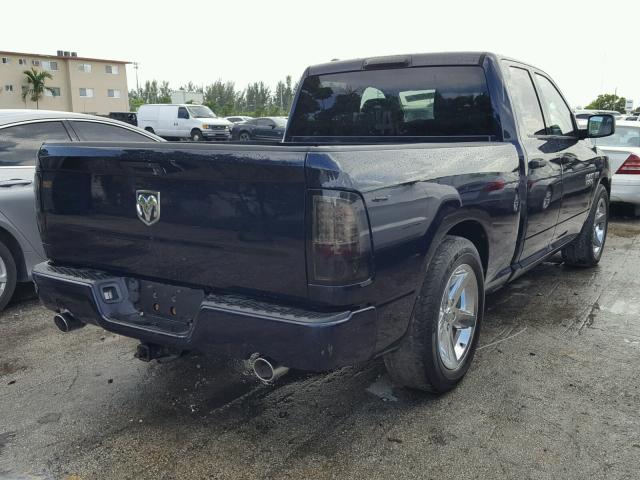 1C6RR6FT0DS550463 - 2013 RAM 1500 ST BLUE photo 4