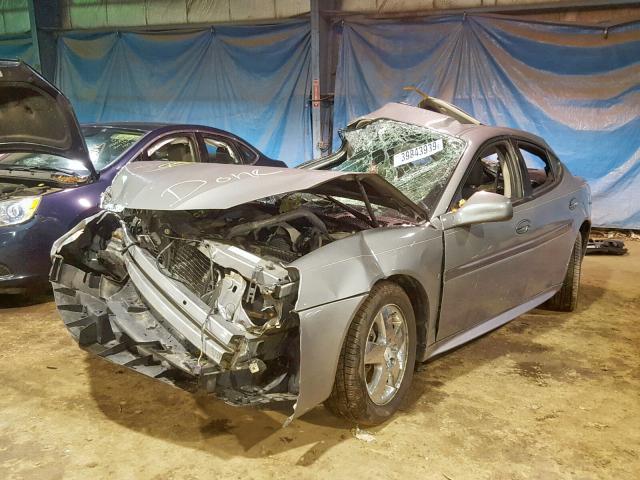 2G2WP552971182863 - 2007 PONTIAC GRAND PRIX GRAY photo 2
