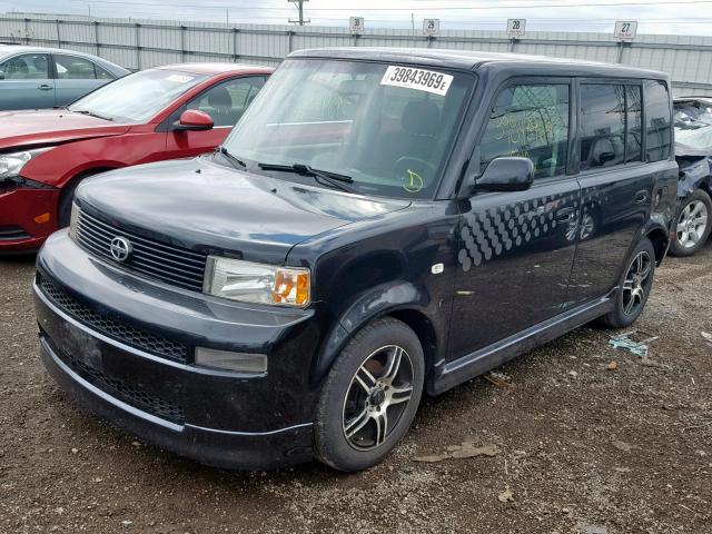JTLKT324164035993 - 2006 TOYOTA SCION XB 黑色 照片 2