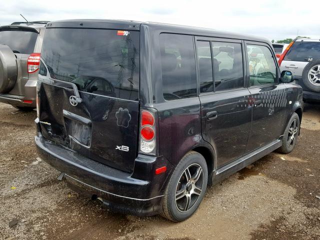 JTLKT324164035993 - 2006 TOYOTA SCION XB 黑色 照片 4