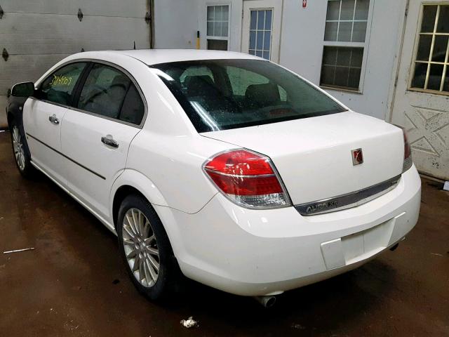 1G8ZV57777F259384 - 2007 SATURN AURA XR WHITE photo 3