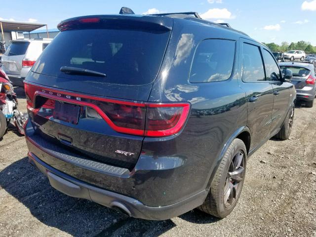 1C4SDJGJ9JC186929 - 2018 DODGE DURANGO SR BLACK photo 4