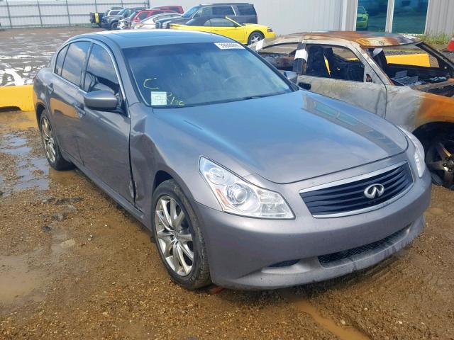 JNKCV61F09M352228 - 2009 INFINITI G37 GRAY photo 1