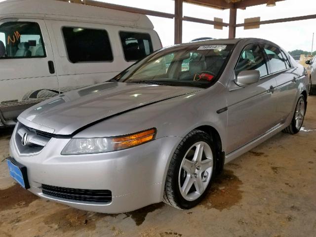 19UUA65516A023765 - 2006 ACURA 3.2TL SILVER photo 2