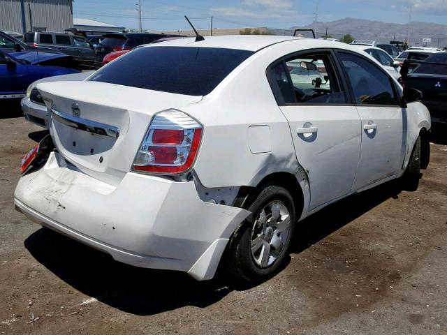 3N1AB6AP2AL633930 - 2010 NISSAN SENTRA 2.0 WHITE photo 4