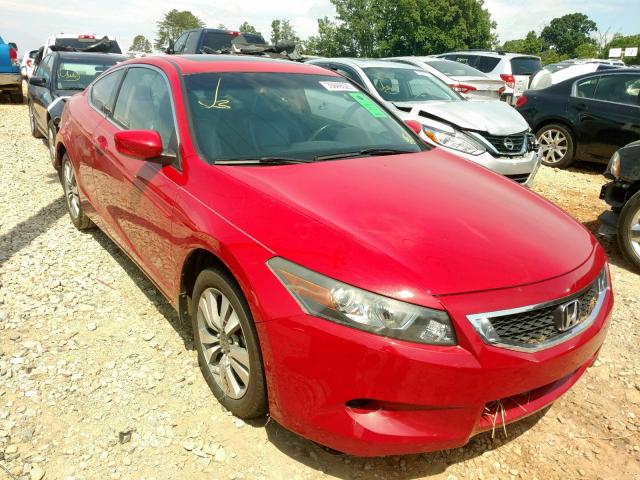 1HGCS12828A008754 - 2008 HONDA ACCORD EXL RED photo 1