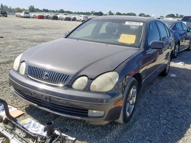 JT8BD69S020169117 - 2002 LEXUS GS 300 GRAY photo 2