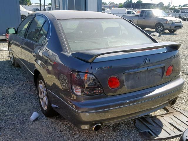 JT8BD69S020169117 - 2002 LEXUS GS 300 GRAY photo 3