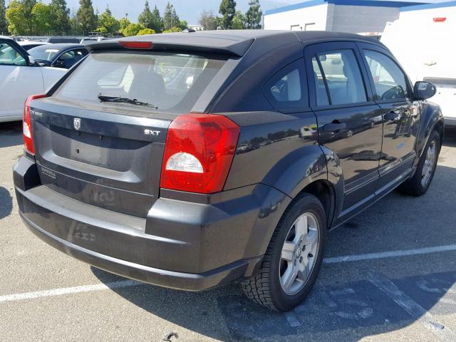 1B3HB48B08D506296 - 2008 DODGE CALIBER SX BLACK photo 4