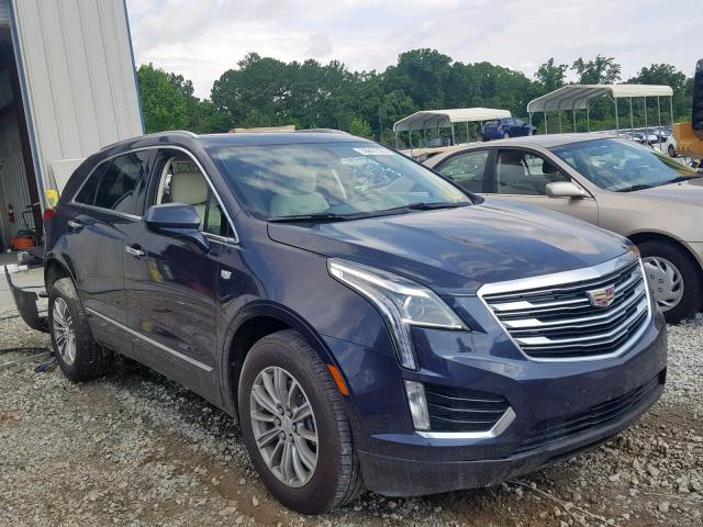 1GYKNCRS8KZ130486 - 2019 CADILLAC XT5 LUXURY BLUE photo 1