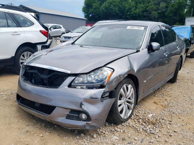 JNKAY01E58M605903 - 2008 INFINITI M35 BASE GRAY photo 2