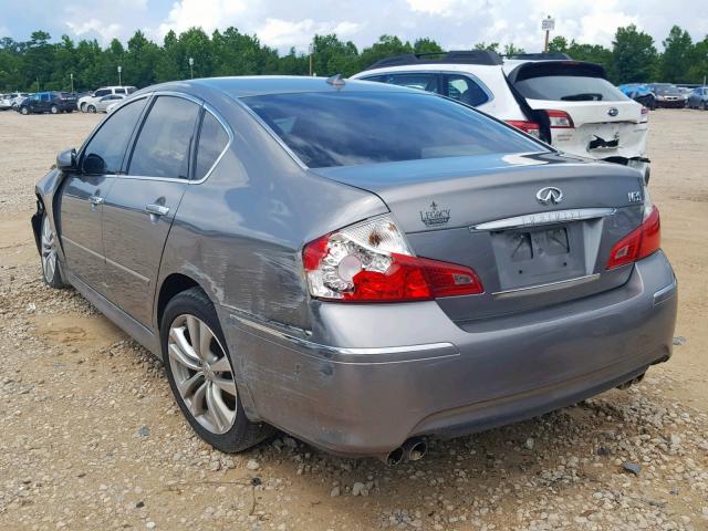 JNKAY01E58M605903 - 2008 INFINITI M35 BASE GRAY photo 3