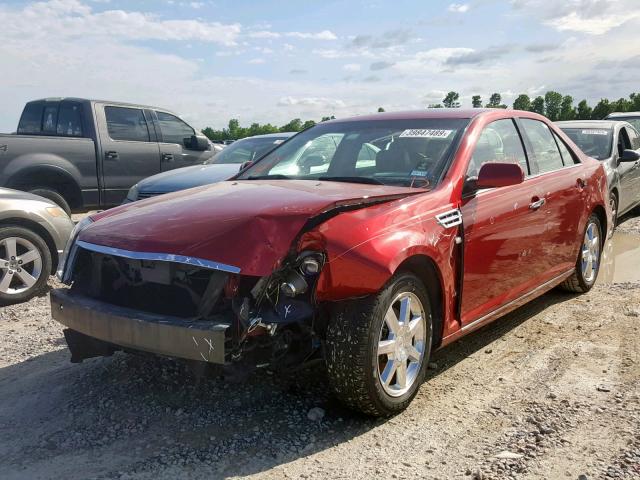 1G6DK67V090122860 - 2009 CADILLAC STS RED photo 2