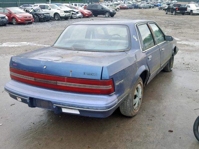 3G4AG55M6RS605487 - 1994 BUICK CENTURY SP BLUE photo 4