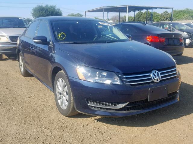 1VWAT7A39FC075958 - 2015 VOLKSWAGEN PASSAT S BLUE photo 1