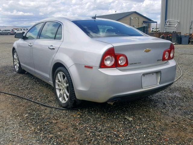 1G1ZE5EU7BF225204 - 2011 CHEVROLET MALIBU LTZ 银色 照片 3