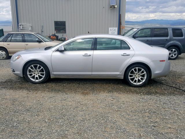 1G1ZE5EU7BF225204 - 2011 CHEVROLET MALIBU LTZ 银色 照片 9