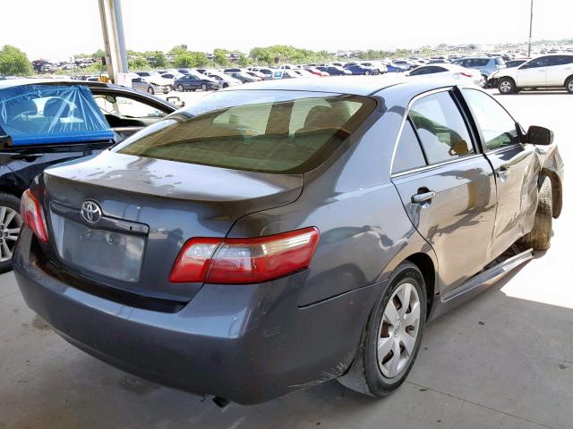 4T1BE46K57U126931 - 2007 TOYOTA CAMRY NEW GRAY photo 4