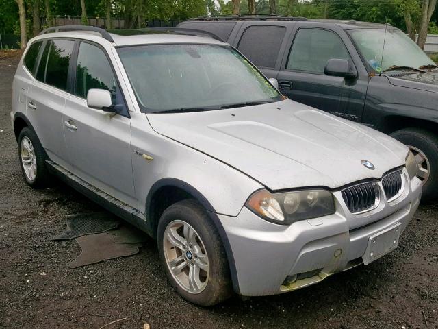 WBXPA93406WD31977 - 2006 BMW X3 3.0I SILVER photo 1