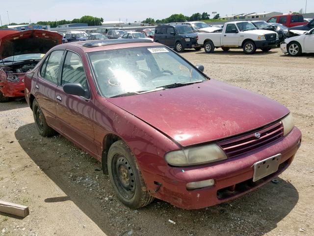 1N4BU31DXVC136065 - 1997 NISSAN ALTIMA XE MAROON photo 1