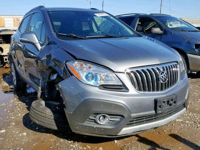 KL4CJDSB9EB536242 - 2014 BUICK ENCORE PRE GRAY photo 1