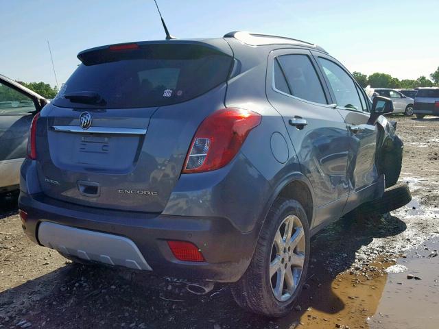 KL4CJDSB9EB536242 - 2014 BUICK ENCORE PRE GRAY photo 4