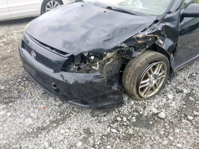 JTKDE3B75A0316129 - 2010 TOYOTA SCION TC შავი ფოტო 9