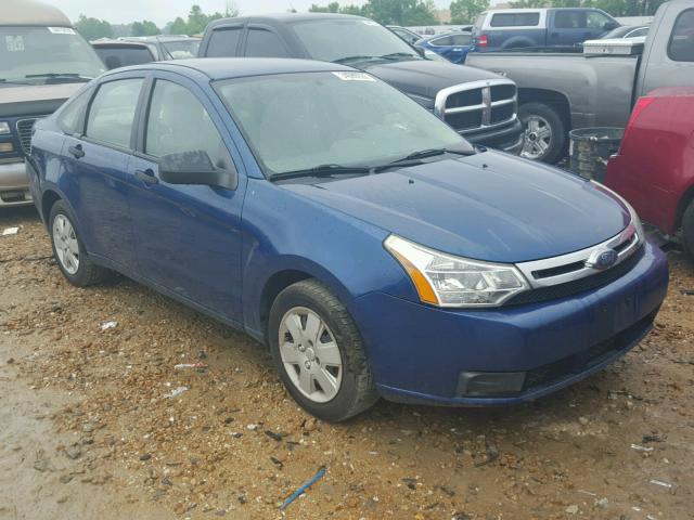 1FAHP34N38W107225 - 2008 FORD FOCUS S/SE BLUE photo 1