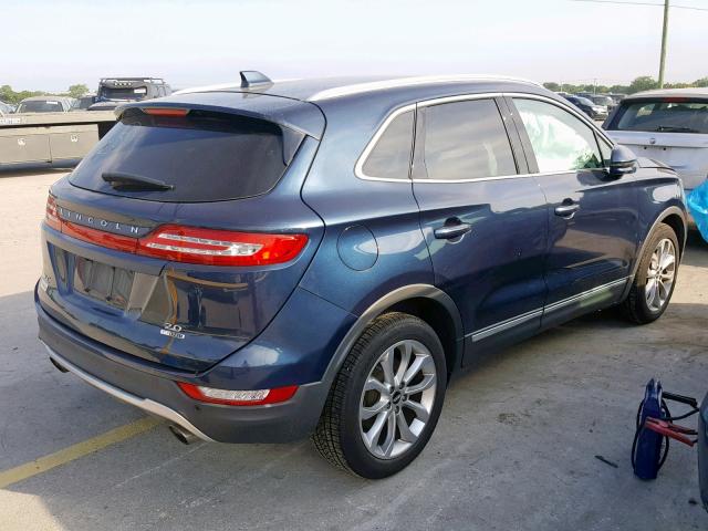 5LMCJ1A98FUJ12990 - 2015 LINCOLN MKC BLUE photo 4