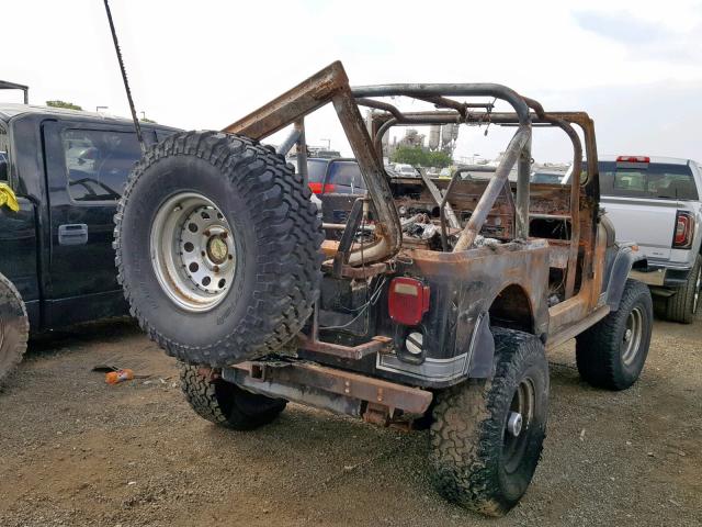 1JCCF87E8ET010310 - 1984 JEEP JEEP CJ7 BURGUNDY photo 4