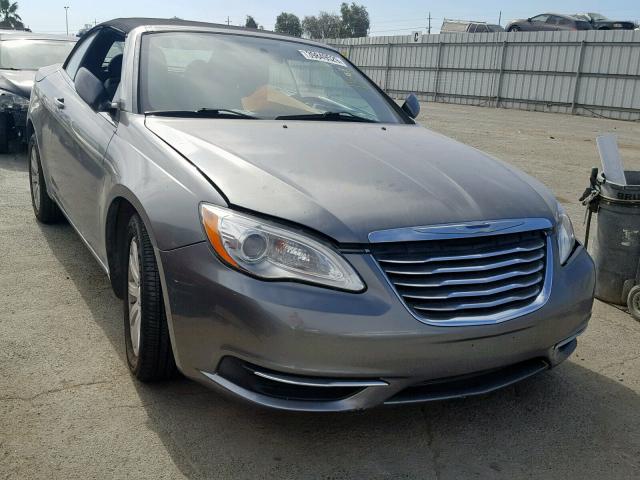 1C3BCBEB0CN218408 - 2012 CHRYSLER 200 TOURIN GRAY photo 1