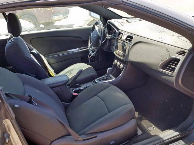 1C3BCBEB0CN218408 - 2012 CHRYSLER 200 TOURIN GRAY photo 5