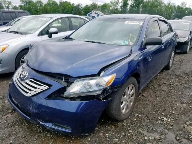 JTNBB46K073011779 - 2007 TOYOTA CAMRY NEW BLUE photo 2