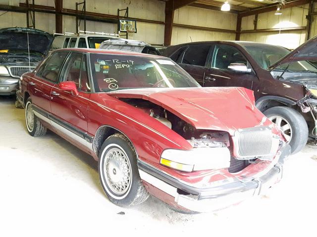 1G4CW53L5N1644833 - 1992 BUICK PARK AVENU BURGUNDY photo 1