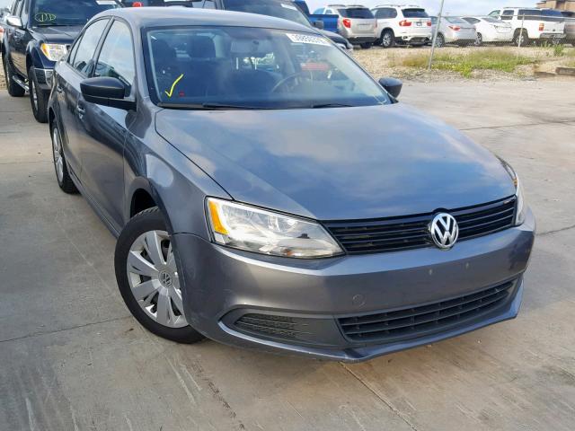 3VW3L7AJ2EM442557 - 2014 VOLKSWAGEN JETTA TDI GRAY photo 1