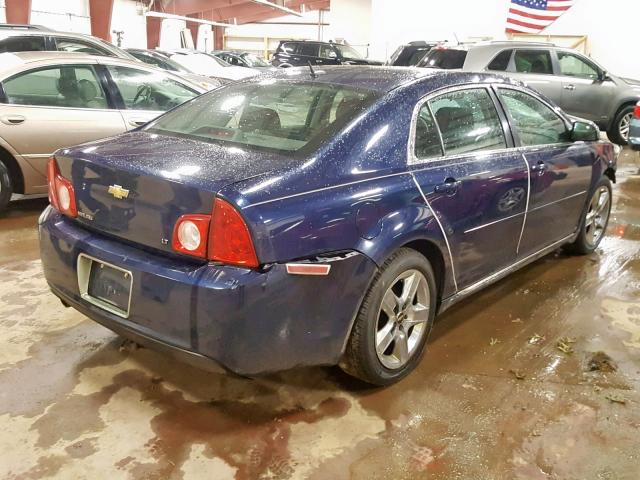 1G1ZH57BX9F222357 - 2009 CHEVROLET MALIBU 1LT 蓝色 照片 4