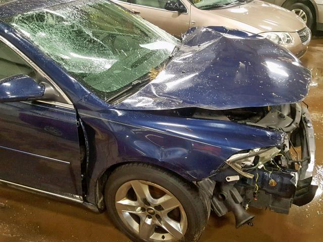 1G1ZH57BX9F222357 - 2009 CHEVROLET MALIBU 1LT 蓝色 照片 9