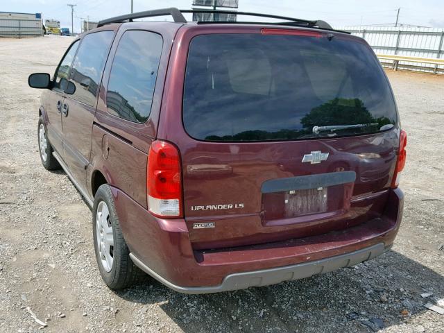1GNDV23W28D123485 - 2008 CHEVROLET UPLANDER L 栗色 照片 3
