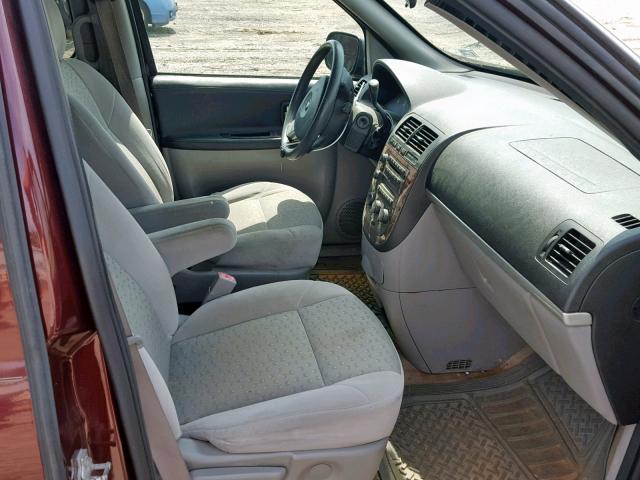 1GNDV23W28D123485 - 2008 CHEVROLET UPLANDER L 栗色 照片 5