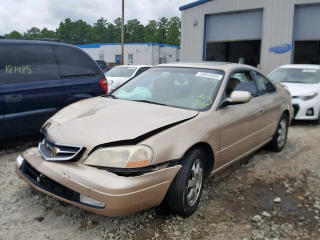 19UYA42461A029667 - 2001 ACURA 3.2CL GOLD photo 2